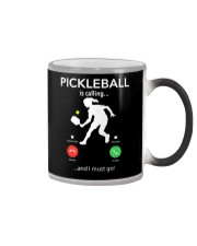 PICKLEBALL is calling - women version Color Changing Mug thumbnail