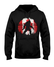 Bigfoot Canada Flag Hooded Sweatshirt front