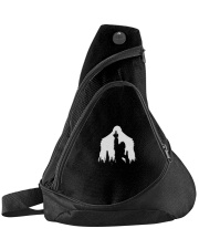 Bigfoot middle finger in the forest - Accessories Sling Pack thumbnail