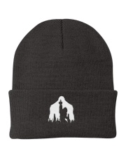 Bigfoot middle finger in the forest - Accessories Knit Beanie thumbnail