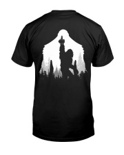 Bigfoot middle finger style - Back side Classic T-Shirt thumbnail