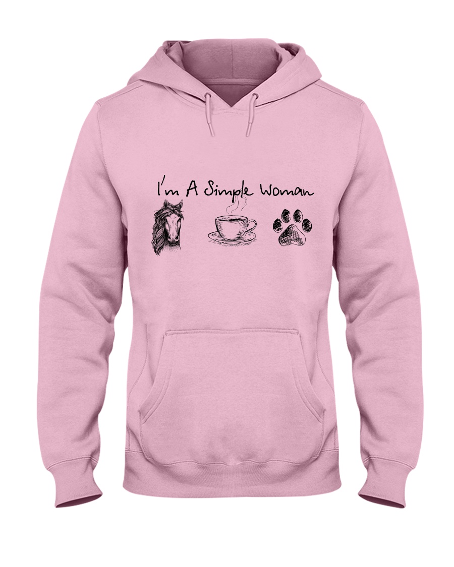 I am a Simple Woman Hooded Sweatshirt