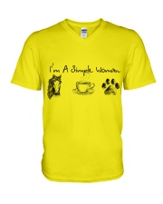 I am a Simple Woman V-Neck T-Shirt thumbnail