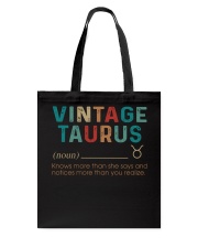 Vintage Taurus Tote Bag thumbnail