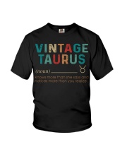 Vintage Taurus Youth T-Shirt thumbnail