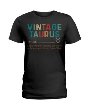 Vintage Taurus Ladies T-Shirt thumbnail