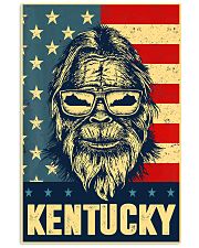 Bigfoot american flag - Kentucky 24x36 Poster front