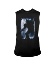 Bigfoot in the dark Sleeveless Tee thumbnail