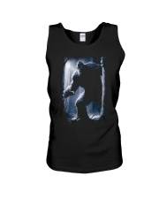 Bigfoot in the dark Unisex Tank thumbnail