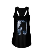 Bigfoot in the dark Ladies Flowy Tank thumbnail