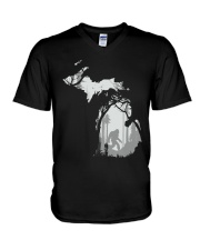 Michigan bigfoot - Year end sale V-Neck T-Shirt thumbnail