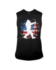 Bigfoot Hunting American Sasquatch Sleeveless Tee thumbnail