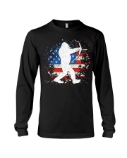 Bigfoot Hunting American Sasquatch Long Sleeve Tee thumbnail