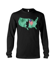 USA - Bigfoot Flag Long Sleeve Tee thumbnail
