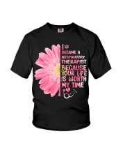 Became Respiratory Therapist Uyen Youth T-Shirt thumbnail