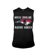 North Carolina Bigfoot Hunter Flag Sleeveless Tee thumbnail