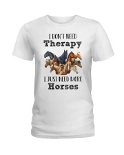 I Just Need More Horses 029 Ladies T-Shirt thumbnail