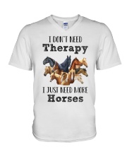 I Just Need More Horses 029 V-Neck T-Shirt thumbnail