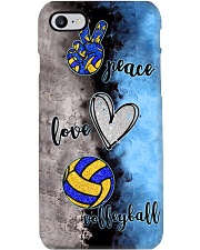 Peace - love - volleyball phonecase Phone Case i-phone-7-case