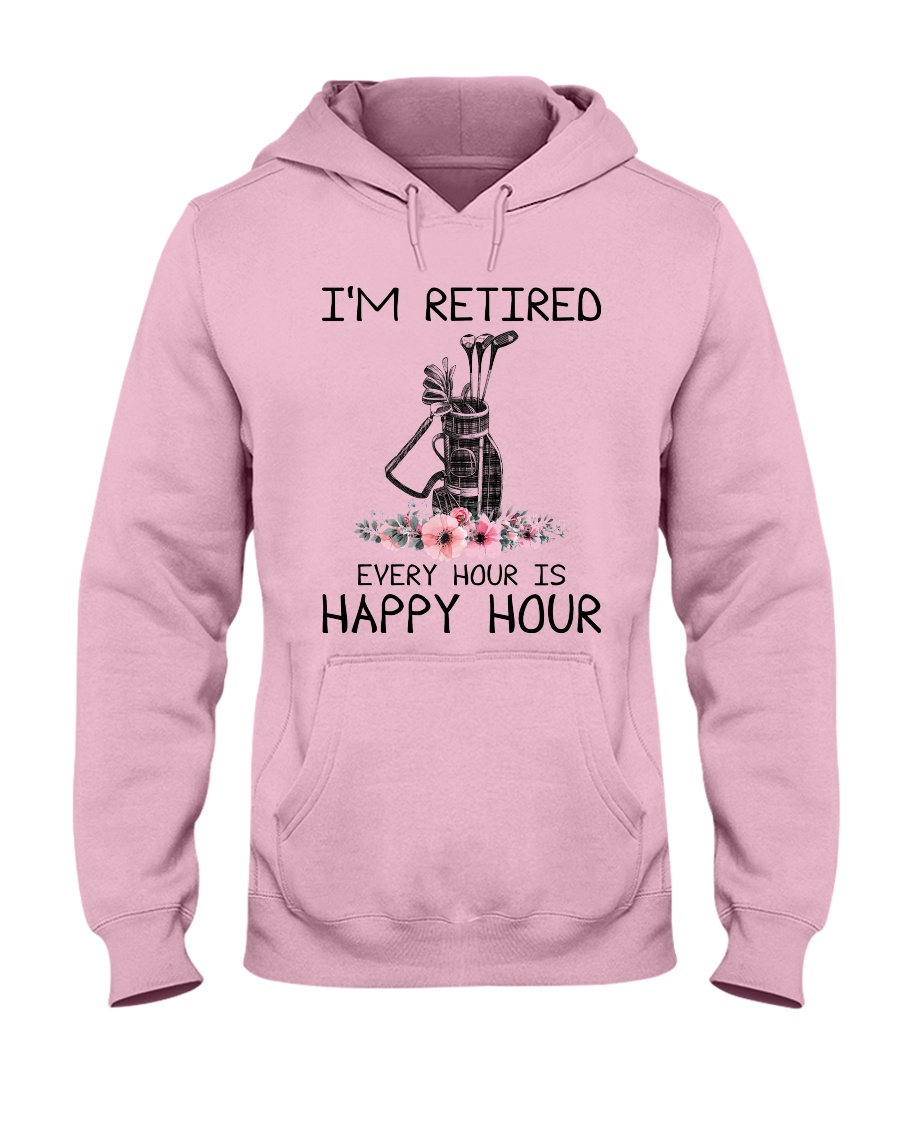 I'm retiered - Golf Hooded Sweatshirt