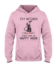 I'm retiered - Golf Hooded Sweatshirt front