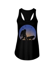 Bigfoot-Wolf Ladies Flowy Tank thumbnail