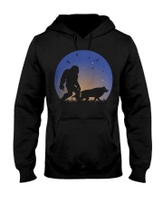 Bigfoot-Wolf Hooded Sweatshirt front