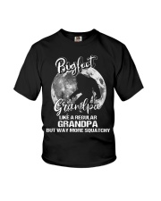 Mens Bigfoot Grandpa Youth T-Shirt thumbnail