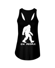Ew people - Bigfoot Ladies Flowy Tank thumbnail
