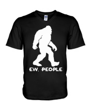 Ew people - Bigfoot V-Neck T-Shirt thumbnail