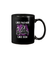 Like father like son snowmobile Mug thumbnail