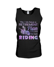Motorcycle- Retirement Plan 9997 Unisex Tank thumbnail