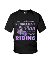 Motorcycle- Retirement Plan 9997 Youth T-Shirt thumbnail
