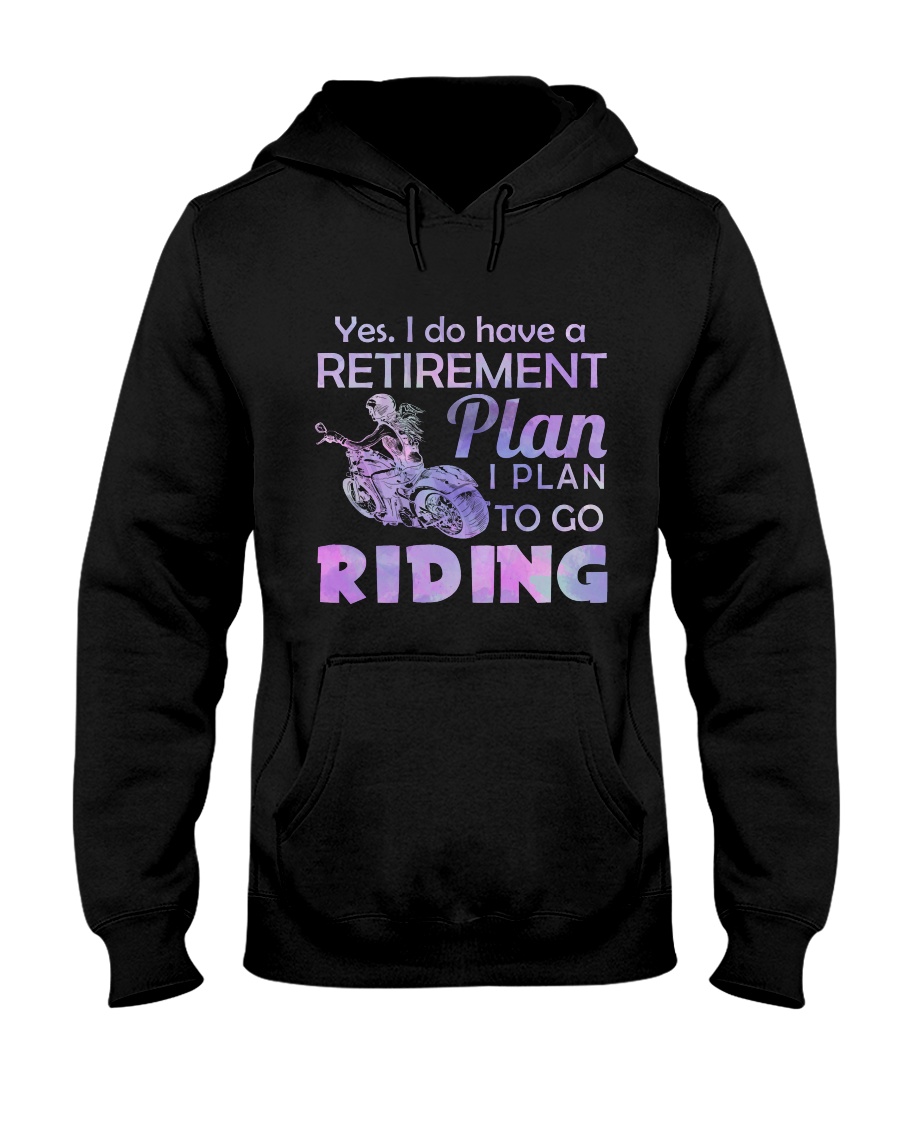 Motorcycle- Retirement Plan 9997 Hooded Sweatshirt