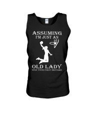 basketball assuming Unisex Tank thumbnail