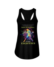 Pickleball - creat equal eighties Ladies Flowy Tank thumbnail