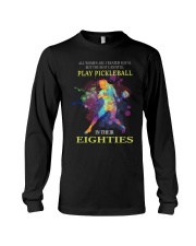 Pickleball - creat equal eighties Long Sleeve Tee thumbnail