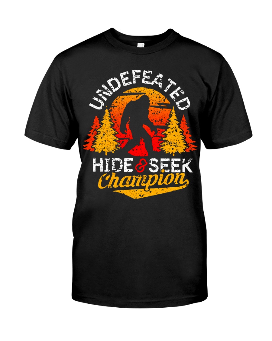 Bigfoot Hide and Seek Champion Classic T-Shirt