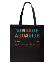 Vintage Aquarius Tote Bag thumbnail