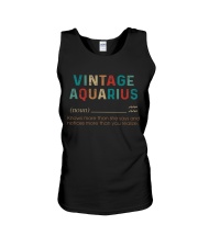 Vintage Aquarius Unisex Tank thumbnail
