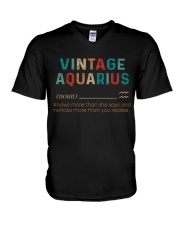 Vintage Aquarius V-Neck T-Shirt thumbnail