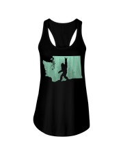 Bigfoot Rock n Roll - Washington Ladies Flowy Tank thumbnail