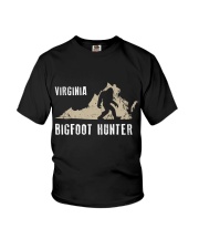 Virginia Bigfoot Hunter Youth T-Shirt thumbnail