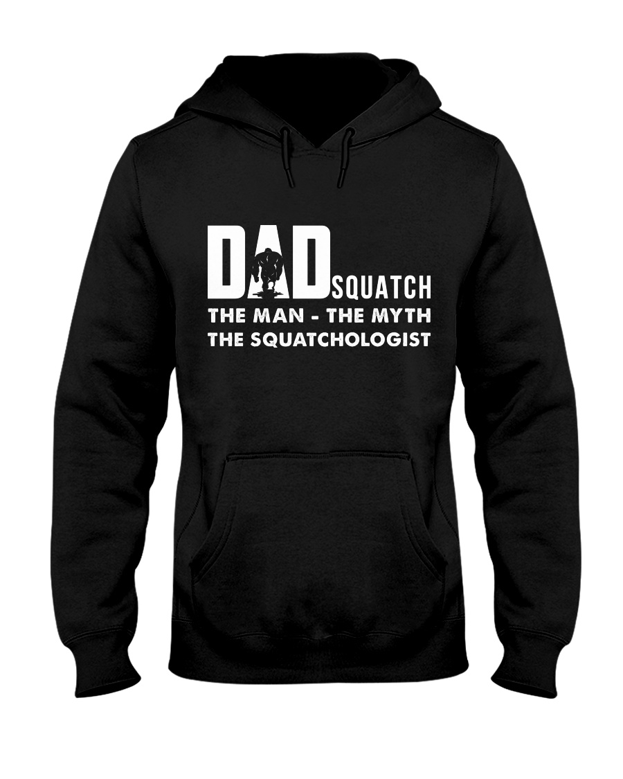 Dad squatch Hooded Sweatshirt