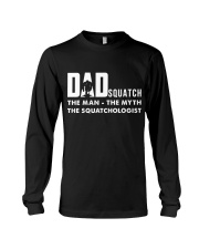 Dad squatch Long Sleeve Tee thumbnail