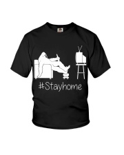 Bigfoot stayhome Youth T-Shirt thumbnail