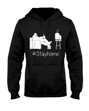 Bigfoot stayhome Hooded Sweatshirt front
