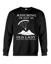 paragliding assuming Crewneck Sweatshirt thumbnail