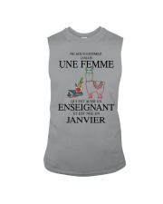 Ne sous-estimez jamais un enseignant - Janvier Sleeveless Tee thumbnail