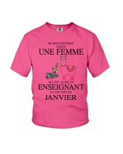 Ne sous-estimez jamais un enseignant - Janvier Youth T-Shirt thumbnail